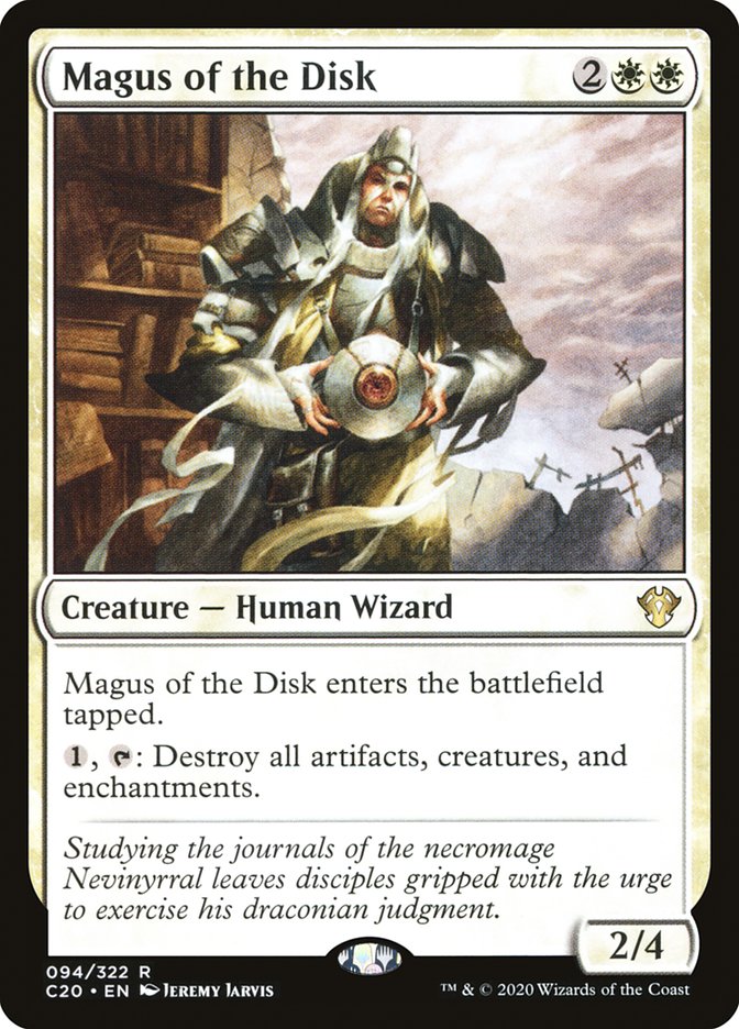 Magus of the Disk: Commander 2020