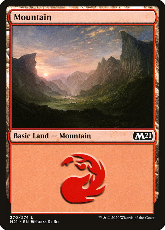 Mountain (#270): Core Set 2021