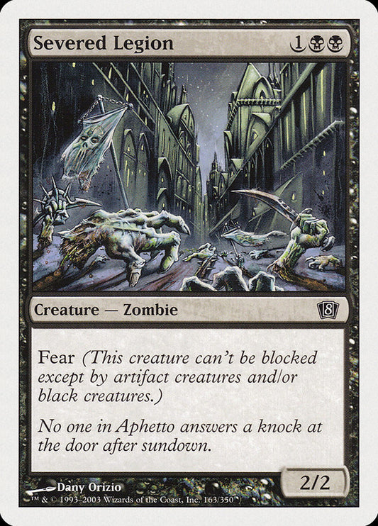 Severed Legion: Eighth Edition