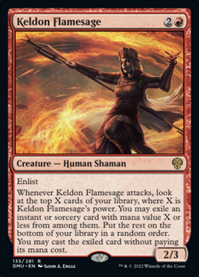 Keldon Flamesage: Dominaria United