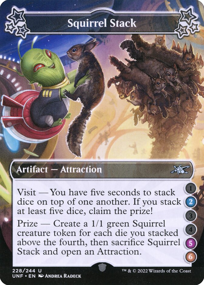 Squirrel Stack (2/5/6) - (Foil): Unfinity