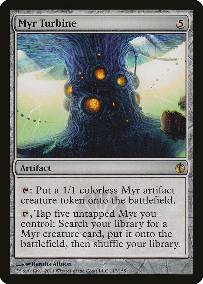 Myr Turbine - (Foil): Mirrodin Besieged