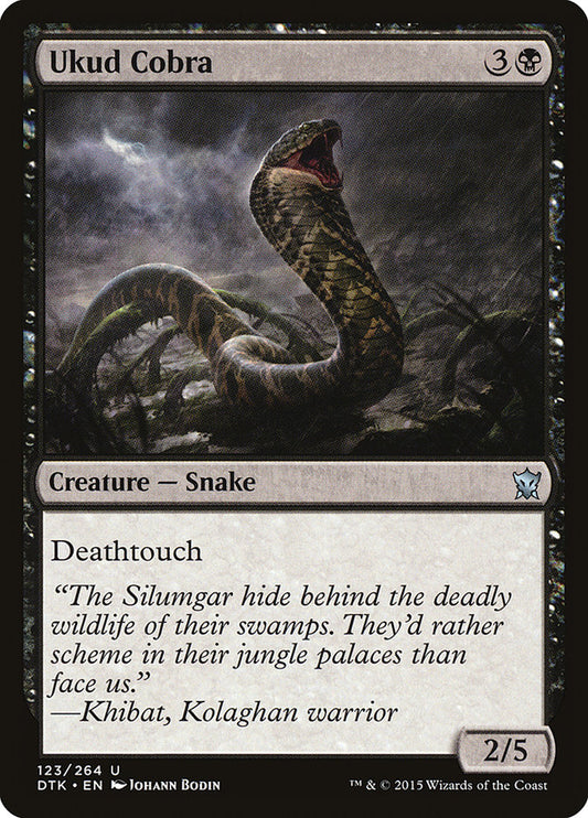 Ukud Cobra - (Foil): Dragons of Tarkir