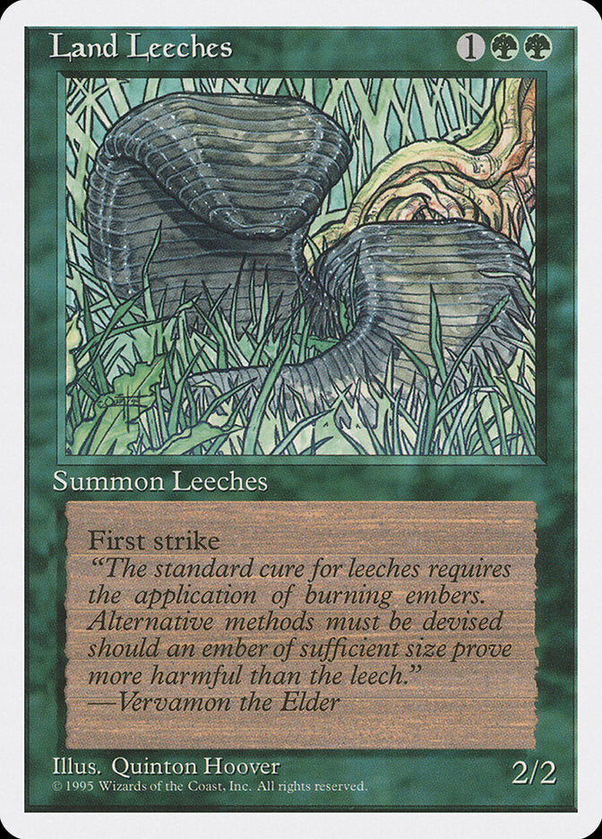 Land Leeches: Fourth Edition