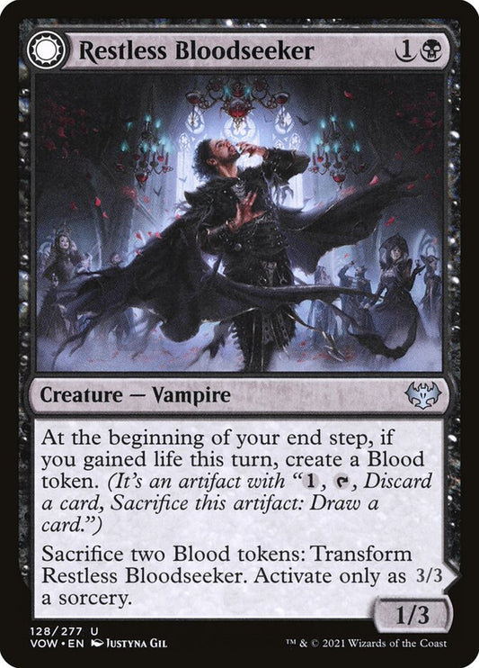 Restless Bloodseeker // Bloodsoaked Reveler: Innistrad: Crimson Vow