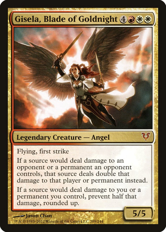 Gisela, Blade of Goldnight - (Foil): Avacyn Restored