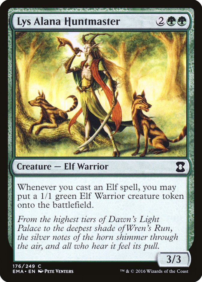 Lys Alana Huntmaster - (Foil): Eternal Masters