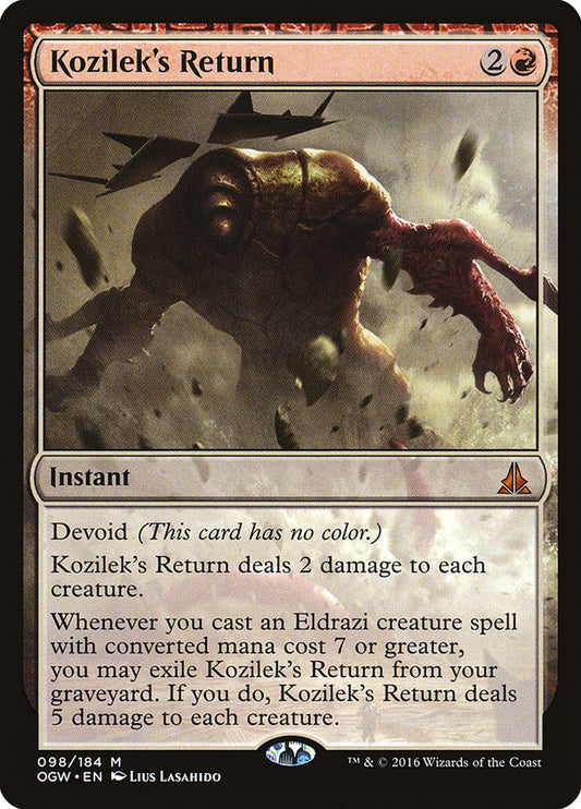 Kozilek's Return - (Foil): Oath of the Gatewatch