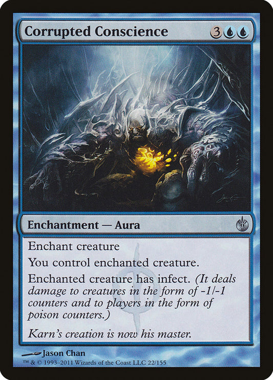 Corrupted Conscience - (Foil): Mirrodin Besieged
