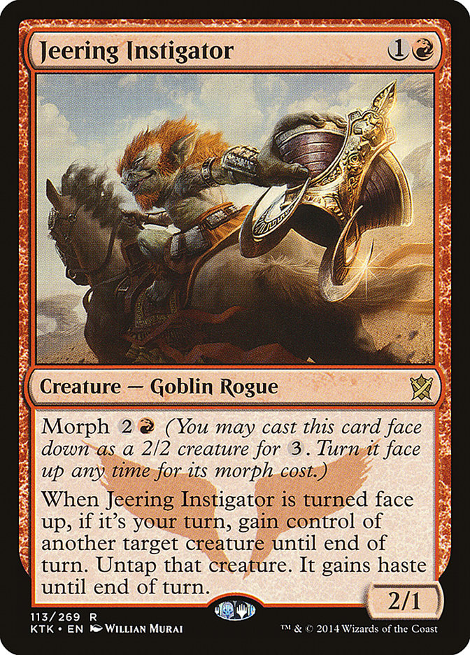 Jeering Instigator: Khans of Tarkir