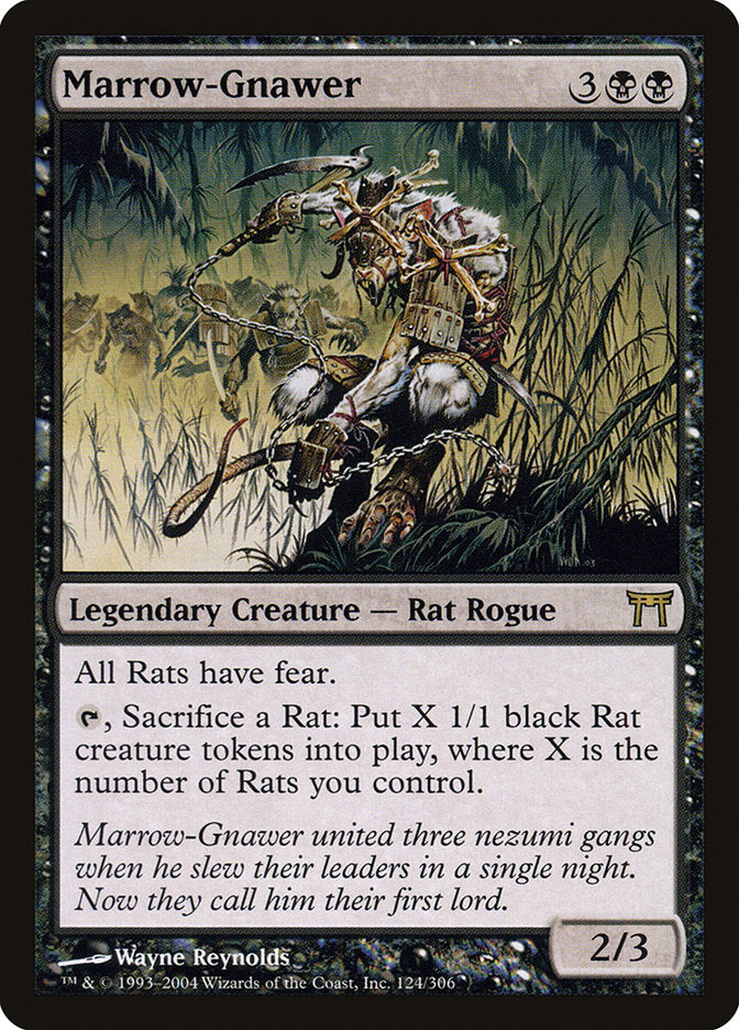 Marrow-Gnawer - (Foil): Champions of Kamigawa