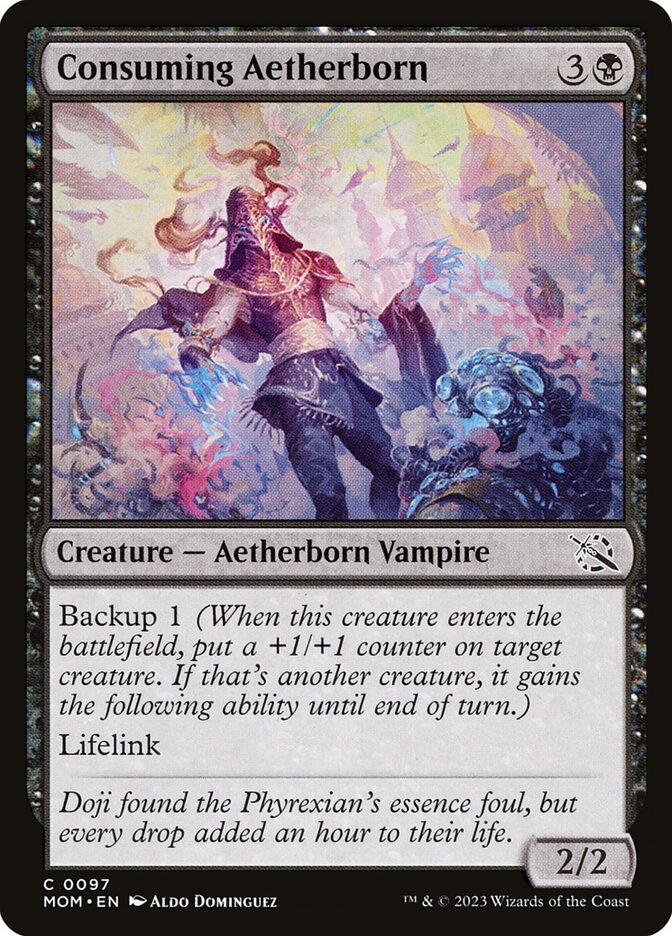 Consuming Aetherborn - (Foil): March of the Machine