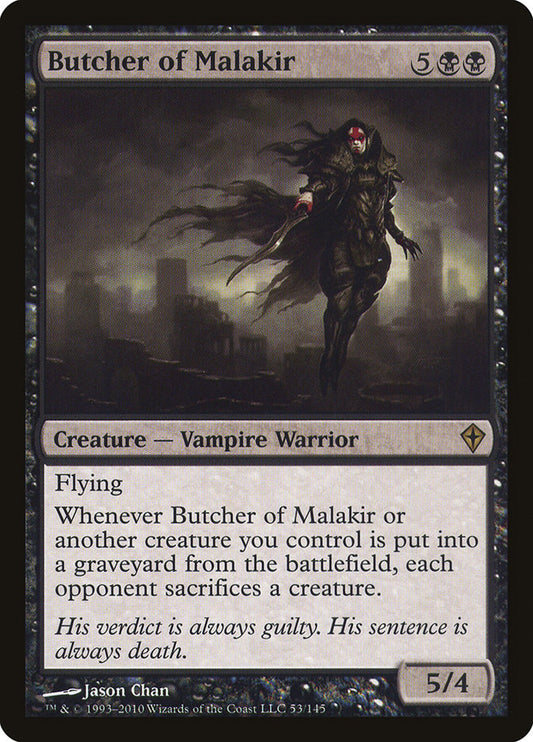 Butcher of Malakir - (Foil): Worldwake