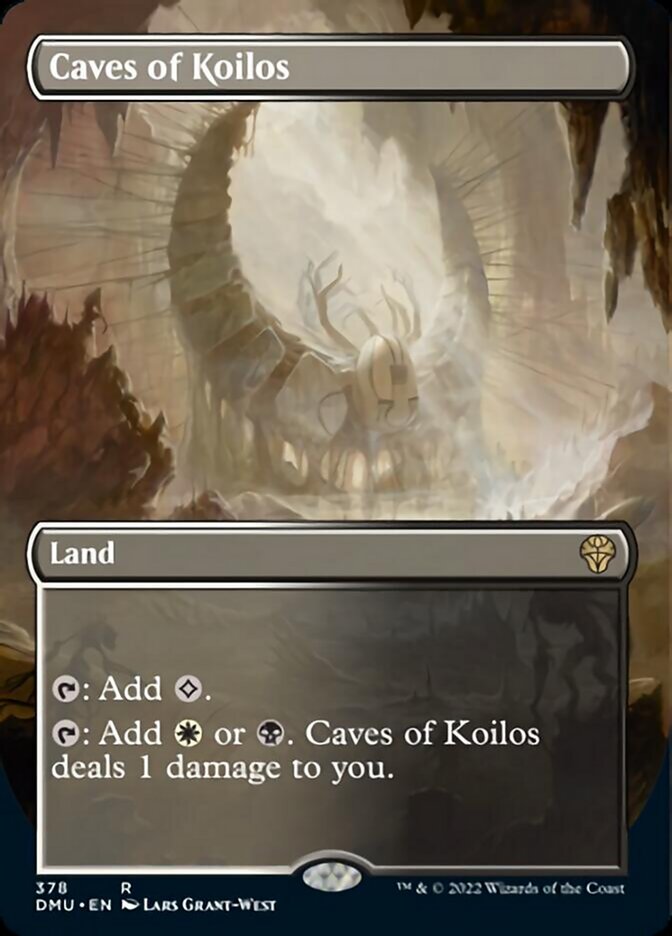 Caves of Koilos (Borderless) - (Foil): Dominaria United