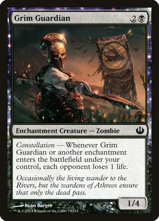 Grim Guardian - (Foil): Journey into Nyx