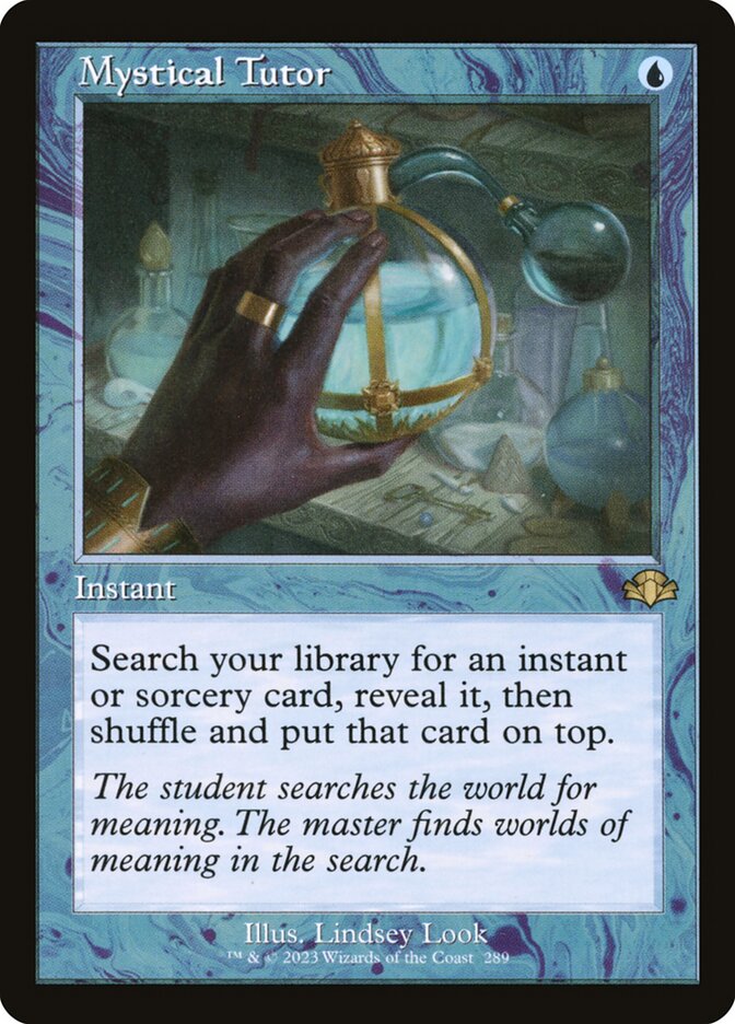 Mystical Tutor (Retro Frame): Dominaria Remastered