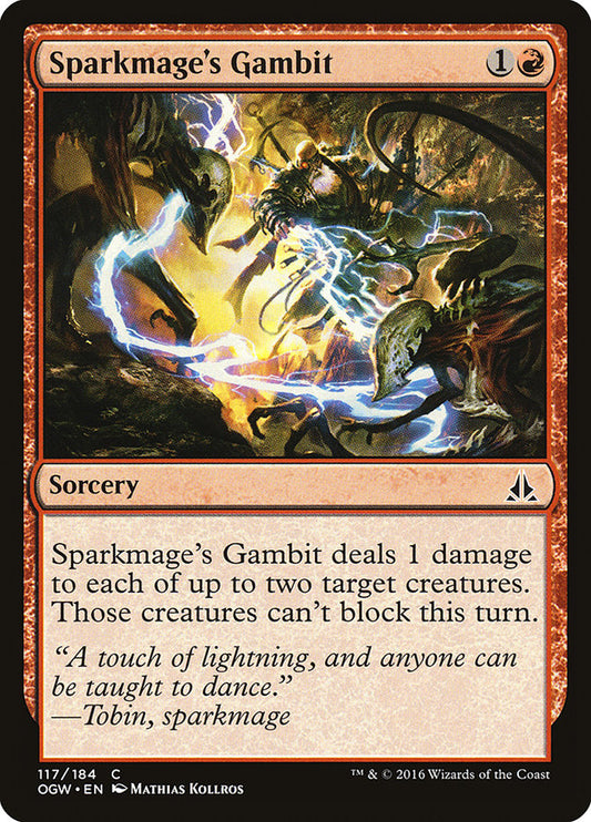 Sparkmage's Gambit - (Foil): Oath of the Gatewatch