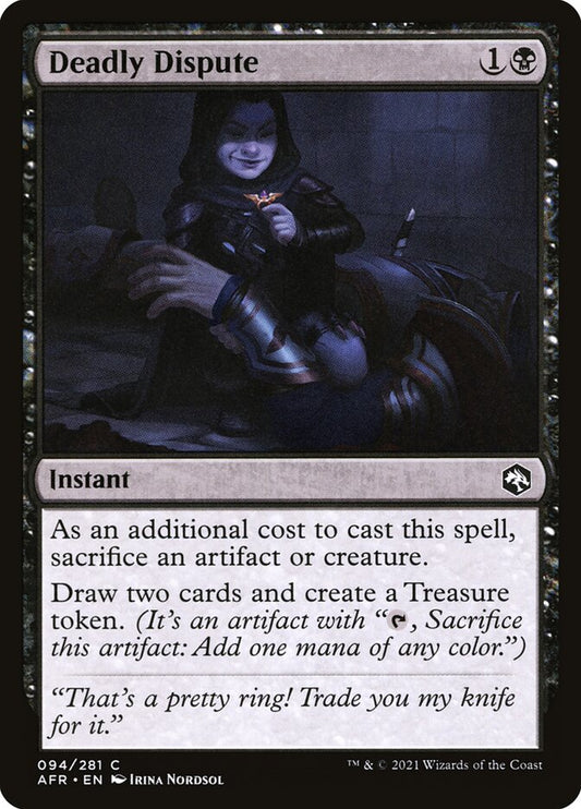 Deadly Dispute - (Foil): Adventures in the Forgotten Realms