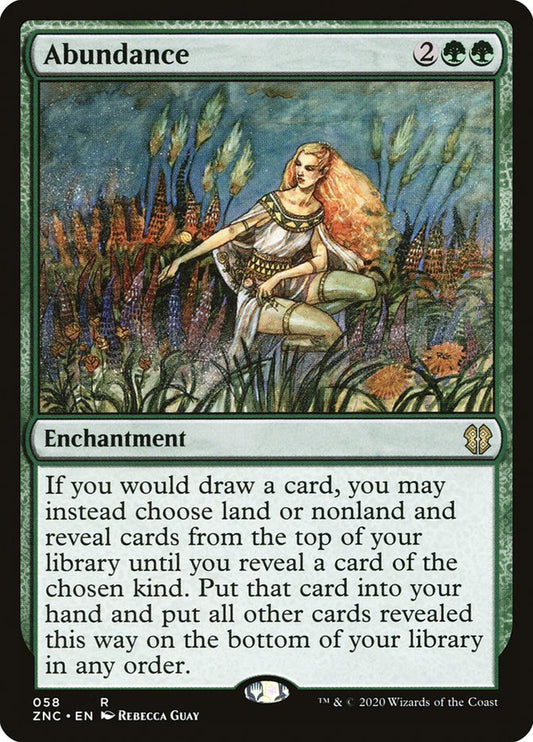 Abundance: Zendikar Rising Commander