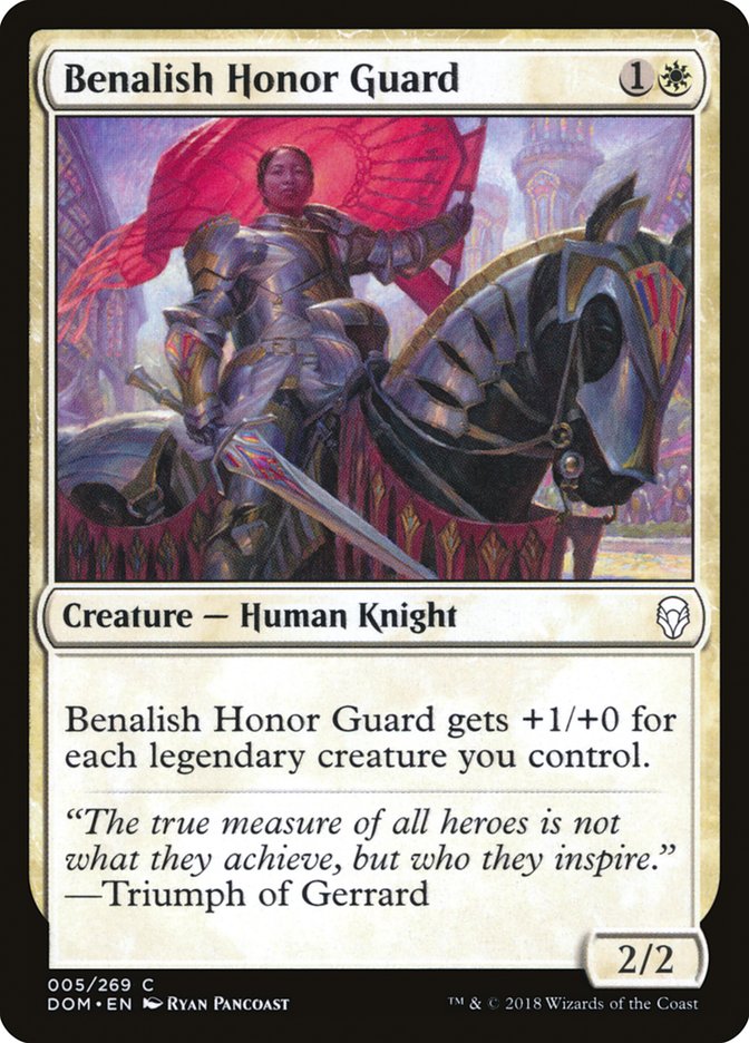 Benalish Honor Guard - (Foil): Dominaria