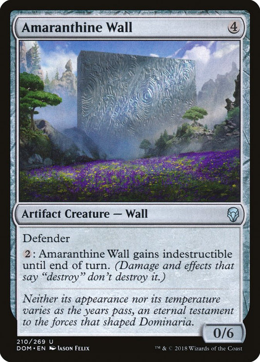 Amaranthine Wall - (Foil): Dominaria