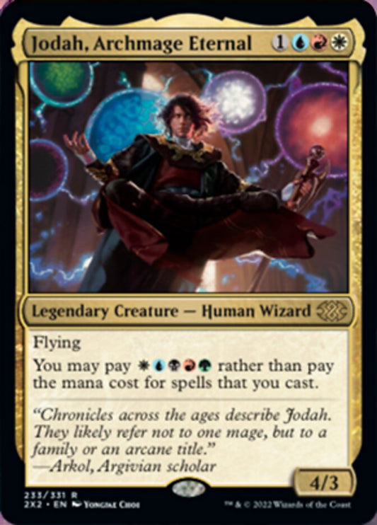 Jodah, Archmage Eternal - (Foil): Double Masters 2022