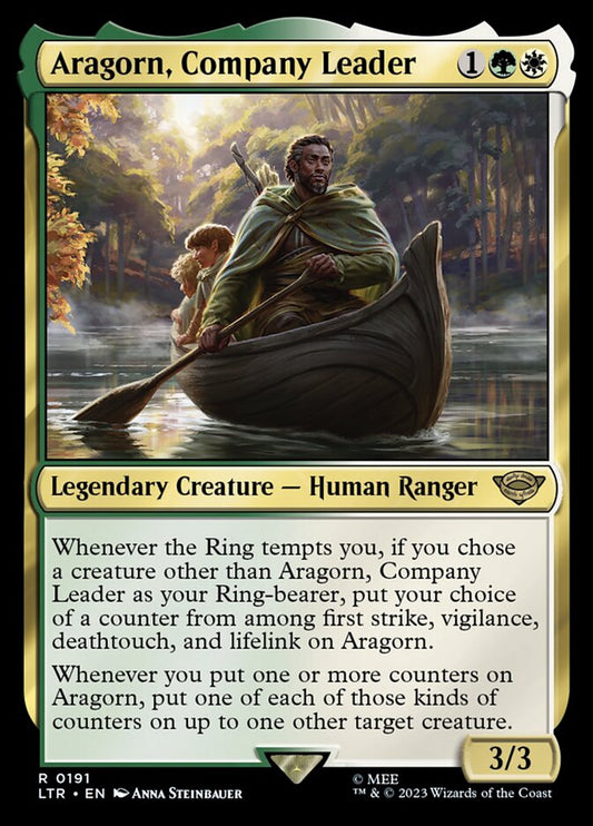 Aragorn, Company Leader - (Foil): The Lord of the Rings: Tales of Middle-earth