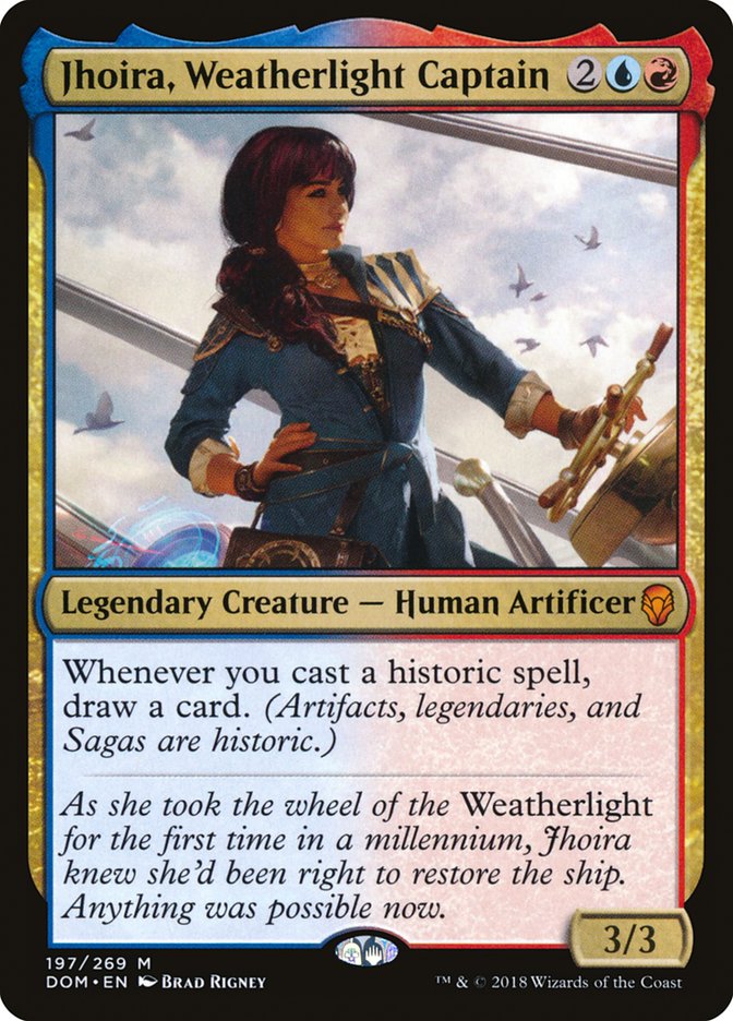 Jhoira, Weatherlight Captain - (Foil): Dominaria