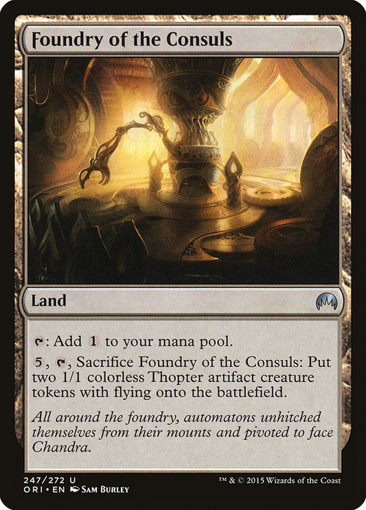 Foundry of the Consuls - (Foil): Magic Origins