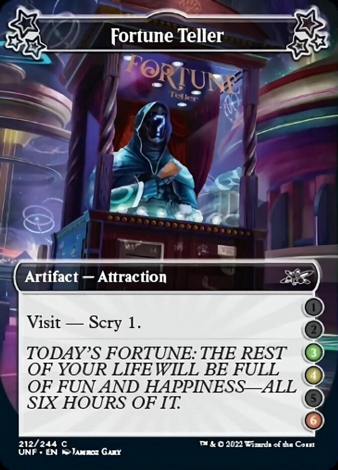 Fortune Teller (3/4/6) - (Foil): Unfinity