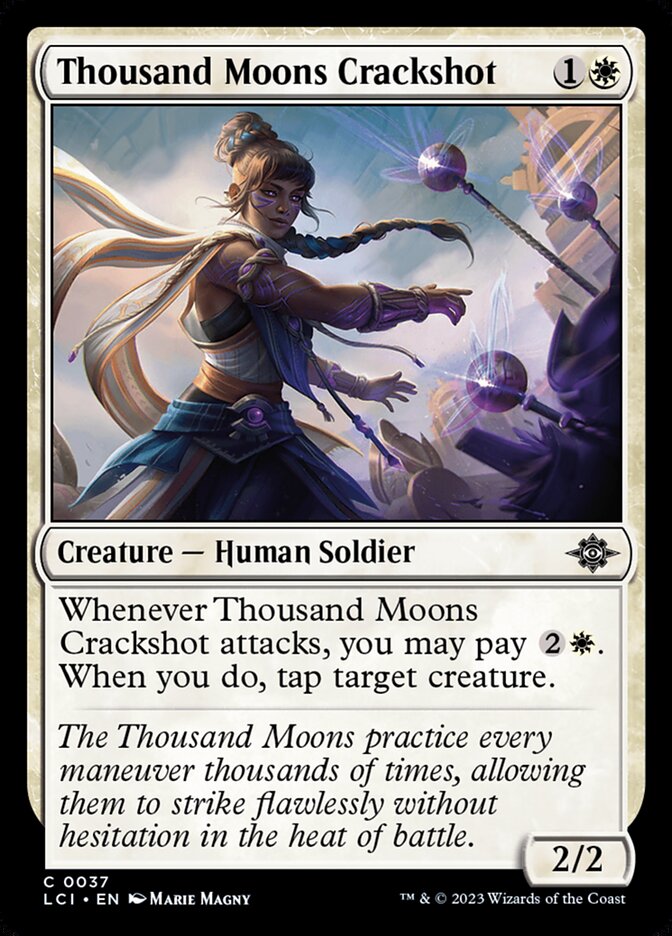 Thousand Moons Crackshot: Lost Caverns of Ixalan