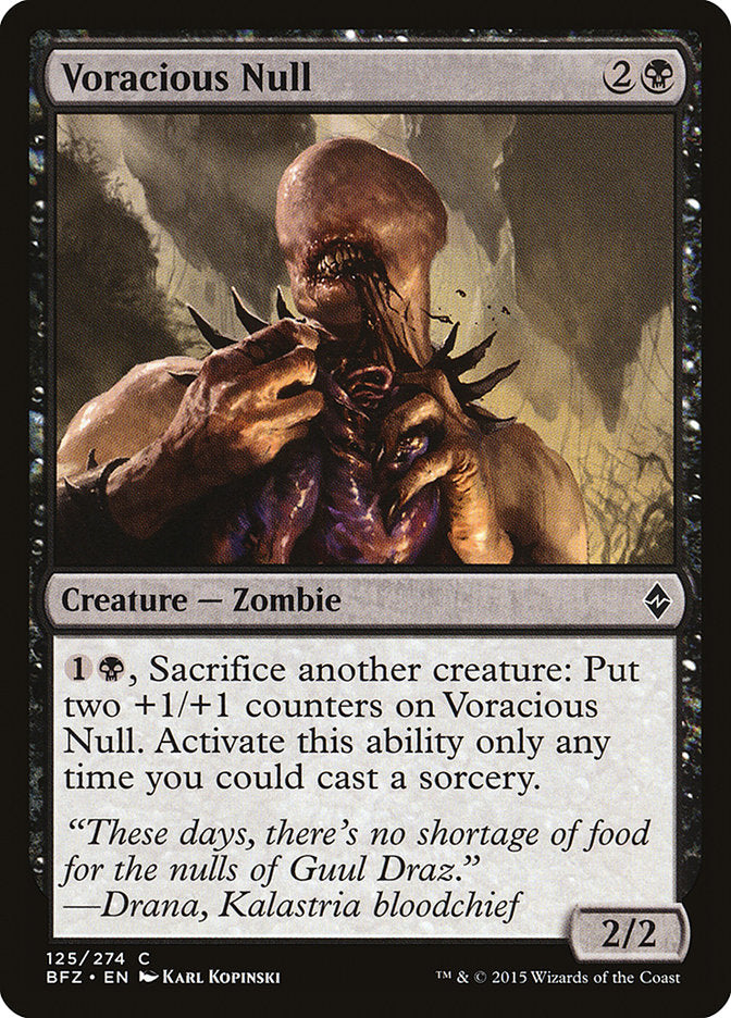Voracious Null: Battle for Zendikar