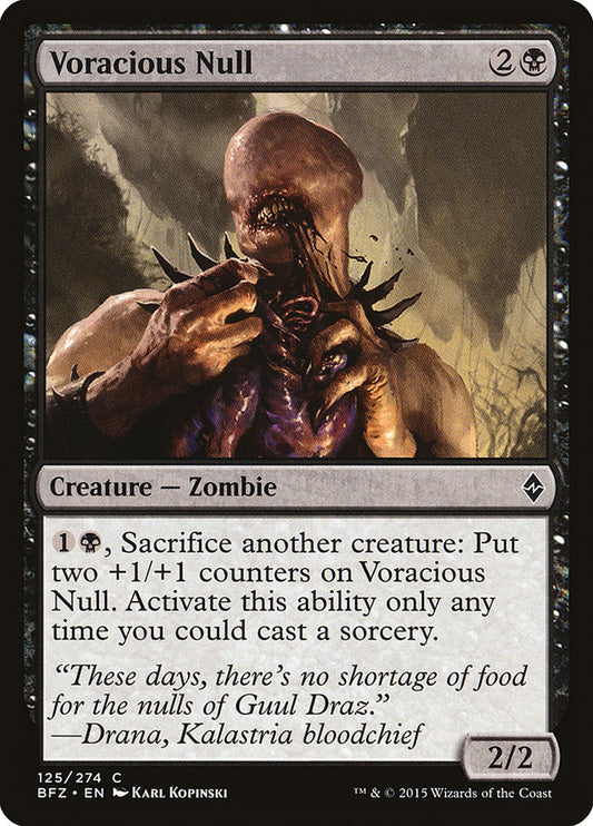 Voracious Null: Battle for Zendikar