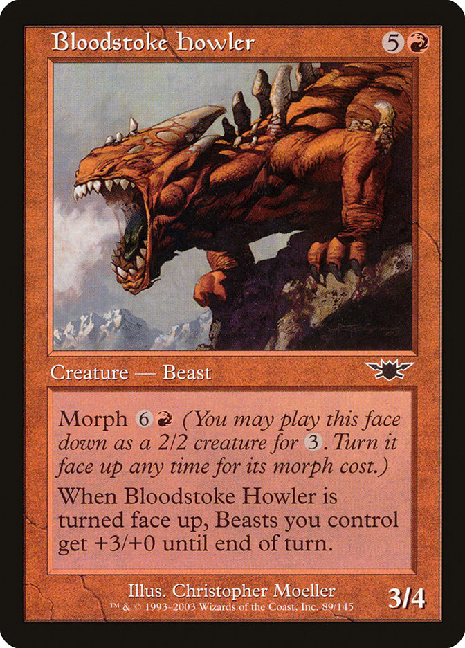 Bloodstoke Howler - (Foil): Legions