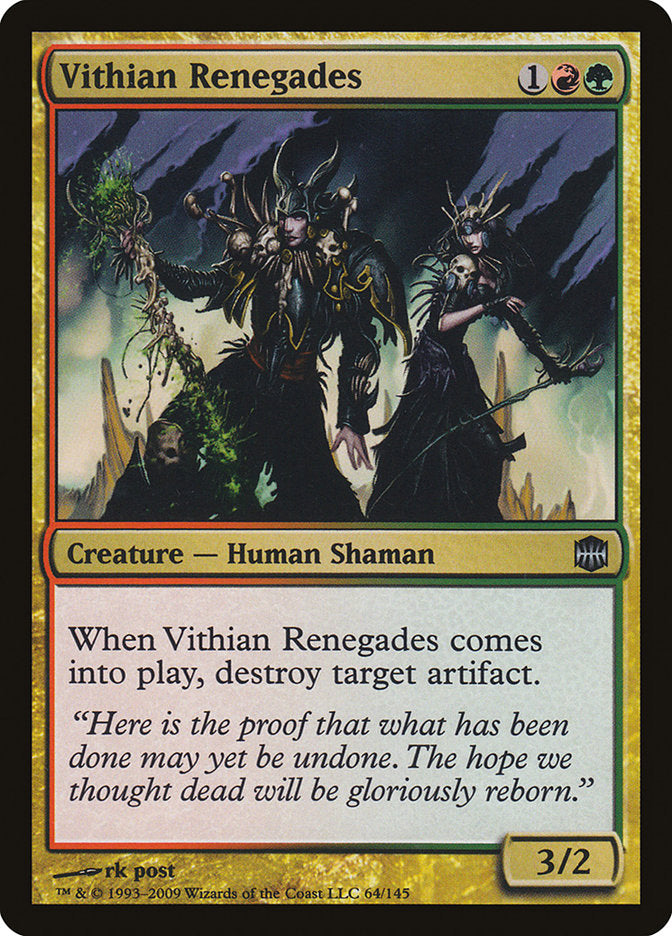 Vithian Renegades - (Foil): Alara Reborn