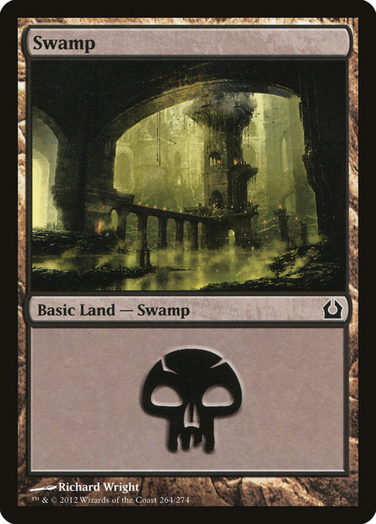 Swamp (#264) - (Foil): Return to Ravnica