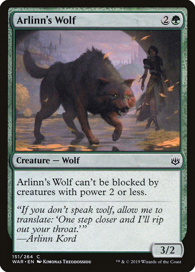 Arlinn's Wolf: War of the Spark