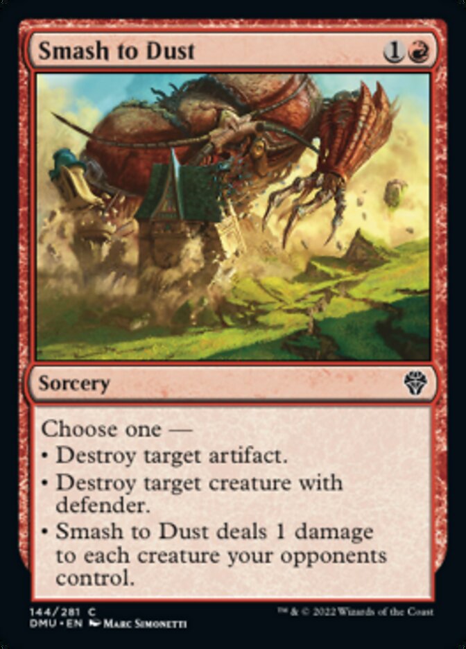 Smash to Dust - (Foil): Dominaria United