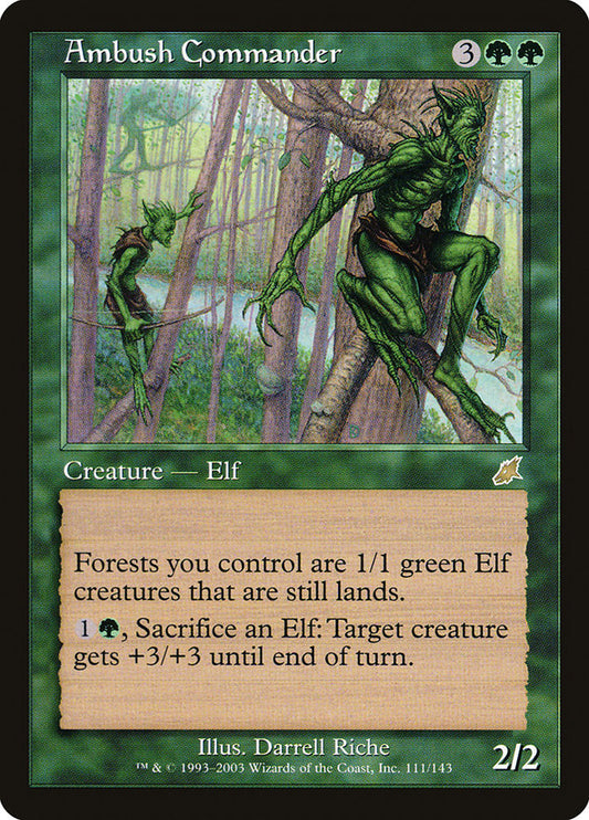 Ambush Commander - (Foil): Scourge