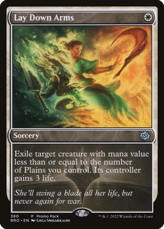 Lay Down Arms - (Foil): The Brothers' War