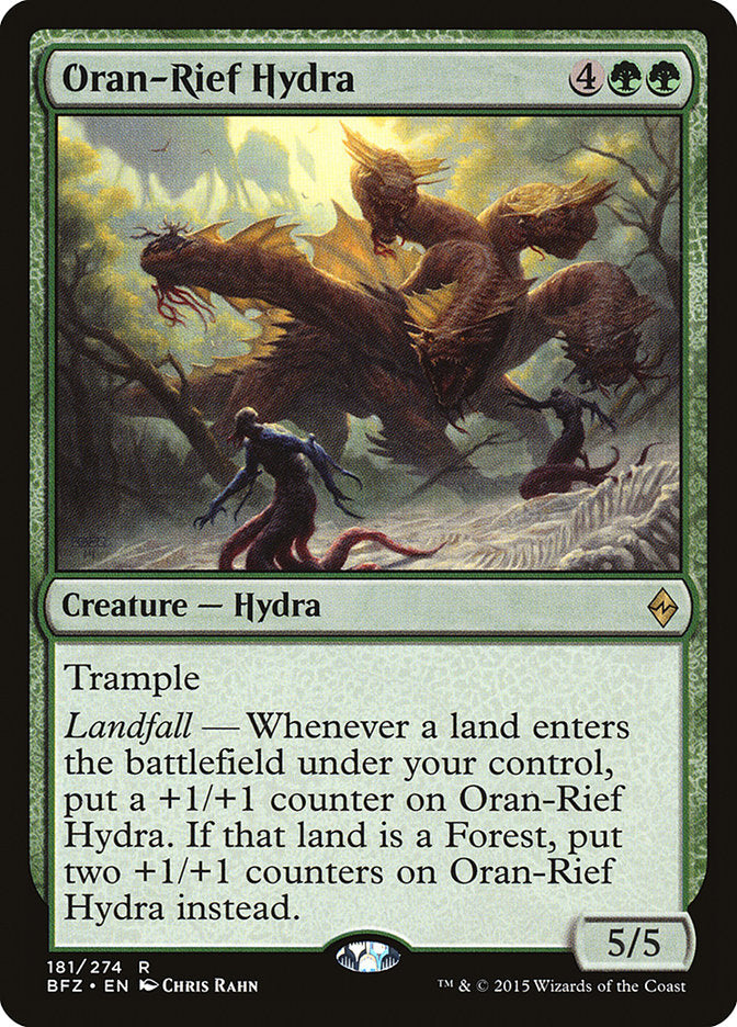 Oran-Rief Hydra - (Foil): Battle for Zendikar