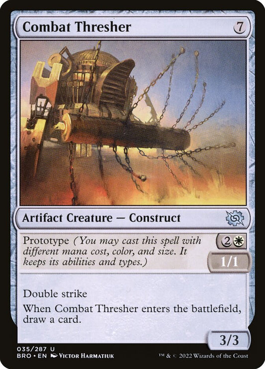 Combat Thresher - (Foil): The Brothers' War