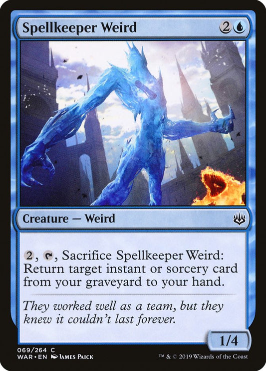 Spellkeeper Weird - (Foil): War of the Spark