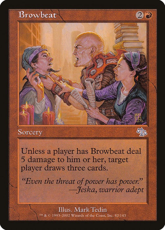 Browbeat - (Foil): Judgment