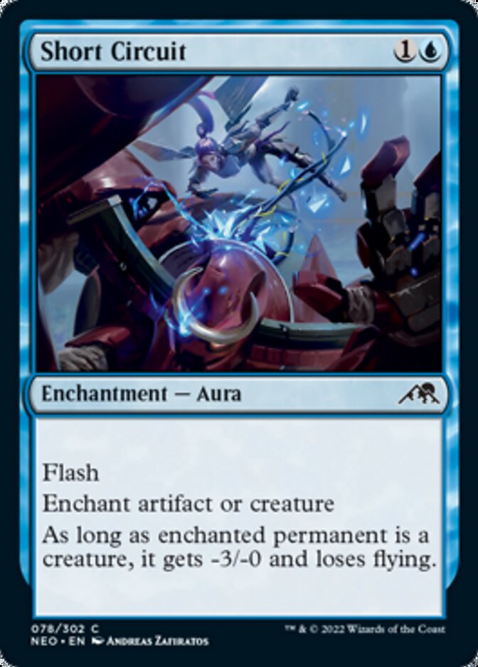 Short Circuit - (Foil): Kamigawa: Neon Dynasty