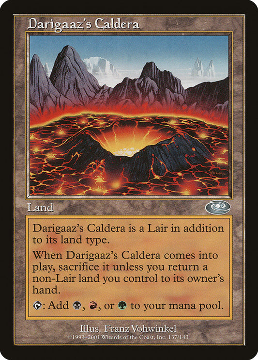 Darigaaz's Caldera - (Foil): Planeshift