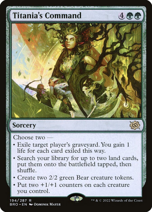 Titania's Command - (Foil): The Brothers' War