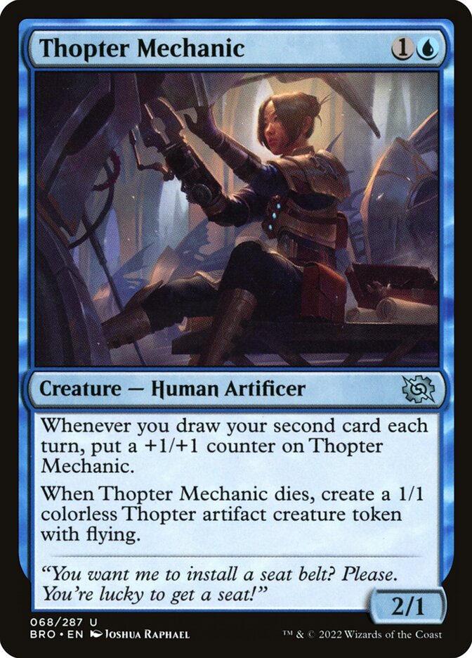 Thopter Mechanic: The Brothers' War