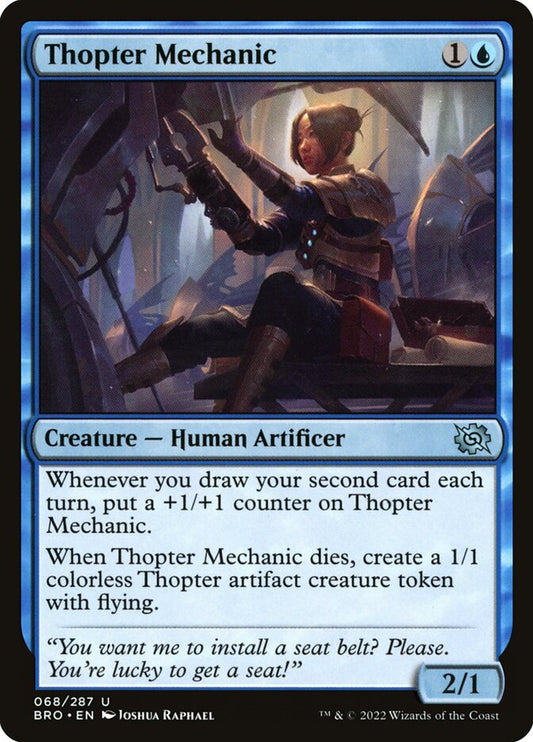 Thopter Mechanic: The Brothers' War