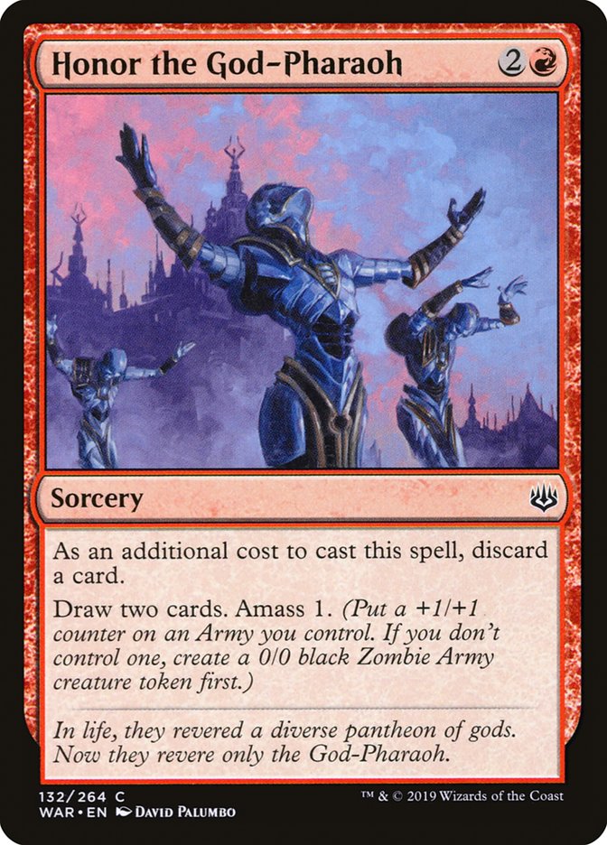 Honor the God-Pharaoh - (Foil): War of the Spark